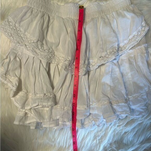 Vintage  LoveShackFancy Skirt - Picture 5 of 8